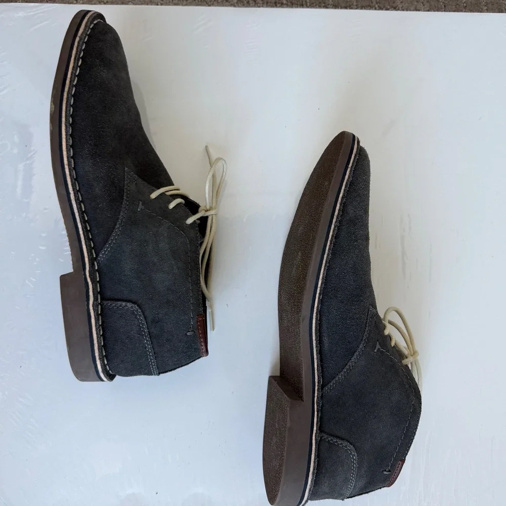Kenneth‎ Cole Reaction Desert Sun Suede Chukka Boot Grey Mens Size 10